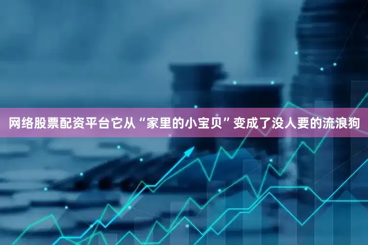 网络股票配资平台它从“家里的小宝贝”变成了没人要的流浪狗